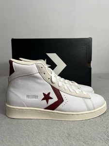 Converse Pro Cuero Alto Blanco Equipo Rojo 1709648C Hombre Talla 11.5 Caja Poco Daño - Imagen 1 de 11