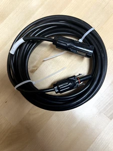 Grape Solar GS-MC4-15 MC4 Waterproof Extension Cable, 15' - Picture 1 of 3