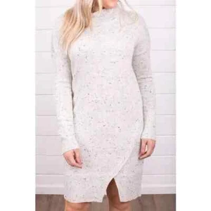 NORDSTOM, Love Stitch Pulloverkleid mit Stehkragen Größe Medium - Bild 1 von 7