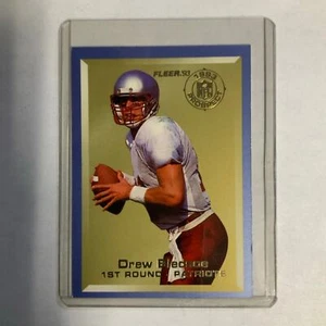 1993 Fleer Drew Bledsoe Rookie Prospects Football Trading Card #1 - Picture 1 of 6