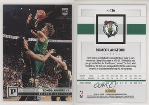 2019-20 Panini Chronicles Panini Green Romeo Langford #126 Rookie RC