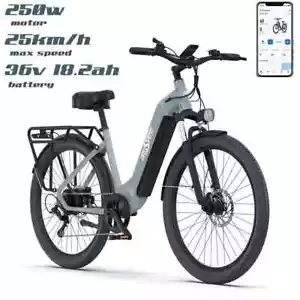 ONESPORT OT05 27.5 Zoll Elektrofahrrad 250W E-Bike 18.2Ah Mountainbike Mit APP - Bild 1 von 24