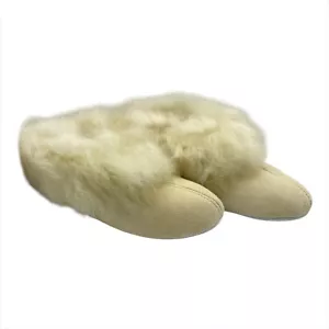 Shepherd Women's Sheepskin Slippers with Soft Sole - Annelie - Honey / 6 - Picture 1 of 3