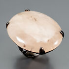 Jewelry 40 ct Natural Morganite Ring 925 Sterling Silver Size 7 /R349994
