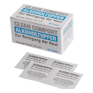 2000 Alkoholtupfer | antiseptisch | fusselfrei | 6,5 x 3 cm - Bild 1 von 1