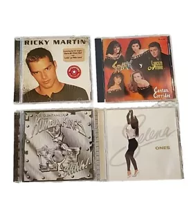 Sparx y Lorenzo Antonio, Selena, Kumbia Kings & Ricky Martin 4 Latin CD's - Picture 1 of 19