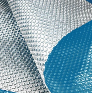600 Micron 8m x 4.2m UV Stabilised Solar Swimming Pool Cover Bubble Blanket - Picture 1 of 7