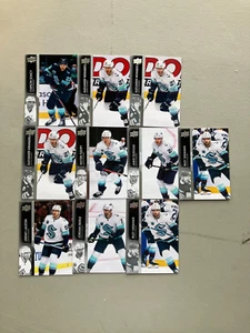 Seattle Kraken (20) Cards-Calle Jarnhroh-Geehie-True-Giordano- Schwartz-Donato - Picture 1 of 2