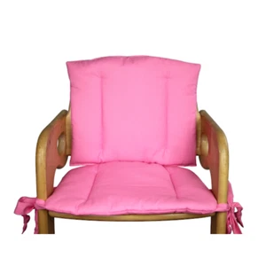 Ersatzkissen 2tlg Sitzkissen rosa uni Tipp Topp/Comfort/Herl T.hochstuhl - Bild 1 von 1