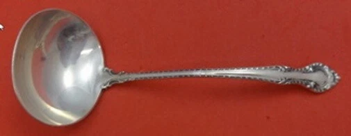 Cucharón de salsa de plata esterlina inglés Gadroon por Gorham 5 1/4" cubiertos para servir Foto 1 de 1