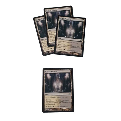 Magic The Gathering Orzhov Basilica Land Card Set of 4 MTG Deckmaster 161/165 NM - Image 1 of 3