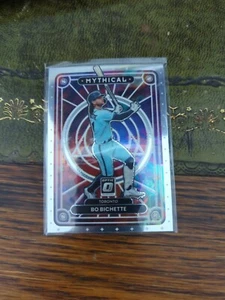 2022 Donruss Optic Bo Bichette Mythical Insert Silver Holo Prizm #MTH-13 SP - Bild 1 von 2