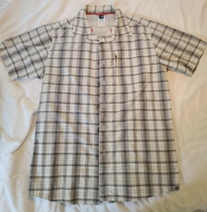 The North Face Hemd Herren Medium Kurzarm grau kariert Tasche leicht - Bild 1 von 7