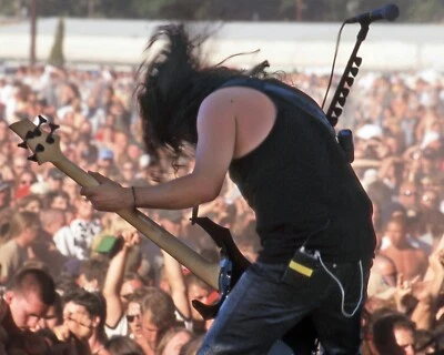 Slayer - Tom Araya - Official Tattoo the Earth 2000 Print - 8x10 Concert Photo - Image 1 of 4