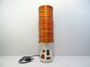 LAMPE ACCOLAY CERAMIQUE ET RESINE VINTAGE CERAMIC LAMP LIGHT - Bild 1 von 16