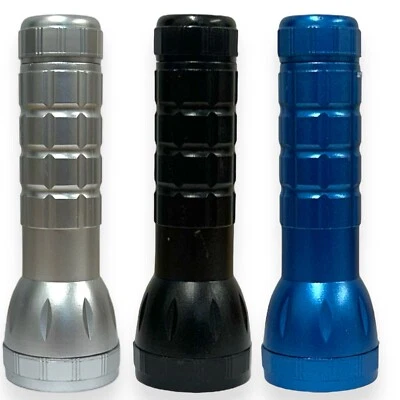 LED Torch Flashlight Bright Portable Handheld Light – Pack of 3 Durable Torches - Image 1 of 4