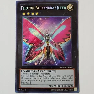 Photon Alexandra Queen - NUMH-EN047 - Secret Rare - NM/VLP - Unlimited - Yugioh - Picture 1 of 2