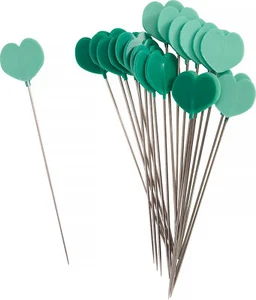 Alfileres en forma de corazón Clover, para trabajos de planchado y costura a máquina, 20 piezas - Imagen 1 de 2