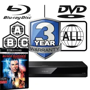 Panasonic Blu-ray Player DP-UB820 MultiRegion 4K & Blade Runner The Final Cut - Picture 1 of 7