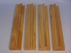 Mahjong Wooden Racks (Set Of 4) 430mm x 50mm x 20mm O1005AM - Picture 1 of 1
