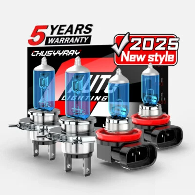 Kit combinado de faros halógenos + bombilla antiniebla 6000K para Nissan marzo 2017-2020 Foto 1 de 4