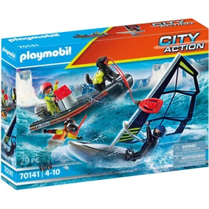 Playmobil City Action - 70141 Seenot: Polarsegler-Rettung mit Schlauboot Neu OVP - Foto 1 di 1