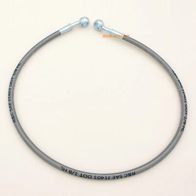 Manguera de freno trenzada delantera izquierda para Polaris RZR800 2008 2009 2010 2011-2014 Foto 1 de 2