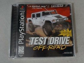 Test Drive Off-Road Sony Playstation One PS1 PSX Game Complete Free Ship