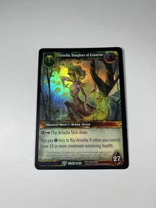 Arisella Daughter of Cenarius Crown Of Heavens World Of Warcraft Wow Double Foil - Picture 1 of 6