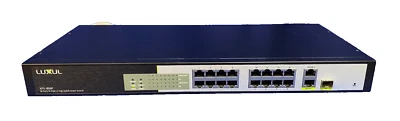 Luxul XFS-1816P, 18-Port Network Switch-2-Gig-16-ports of PoE+ - PreOwned - Image 1 of 4