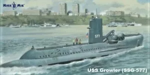 Mikro Mir 350-038 - 1/350 - SSG-577 Growler Diesel missile submarine 276 mm - Picture 1 of 12