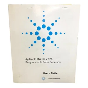 AGILENT 8114A PROGRAMMIERBARER IMPULSGENERATOR BEDIENUNGSANLEITUNG  - Bild 1 von 2