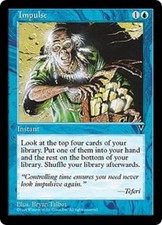 Impulse Visions  MTG Magic the gathering card 1x