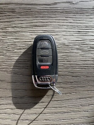 OEM Used AUDI S4 KEY FOB KEYLESS REMOTE Entry 8T0959754AJ Original B3 - Image 1 of 3