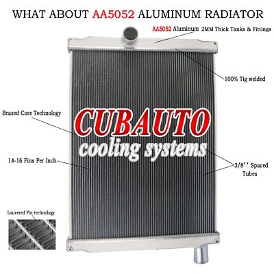 Radiator For 2003-2010 International Harvester ProStar 8600 9200i 9400i SBA 9900 Foto 1 de 4