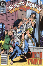 WONDER WOMAN  (1987 Series)  (DC) #39 NEWSSTAND Fine Comics Book