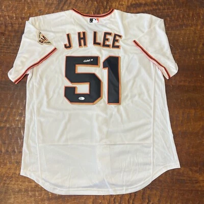 Jung Hoo Lee Signed San Francisco Giants Jersey PSA DNA Autographed - Image 1 of 4