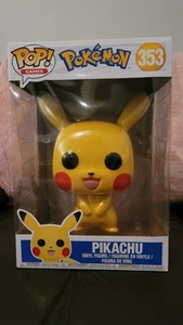 Funko Pop! Pokemon Pikachu #353 10 Inch In Perfect Condition - Foto 1 di 4