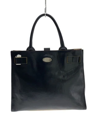 FURLA Handbag Leather BLK Solid Color - Image 1 of 4