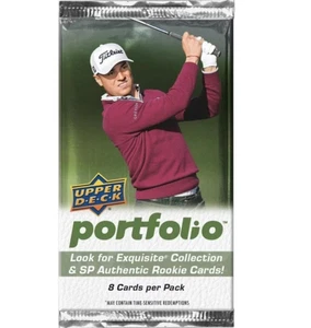2024 Upper Deck Portfolio Golf Hobby Pack - Picture 1 of 1