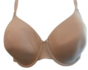 SKIMS Fits Everybody Size 40D T Shirt Demi Underwire Bra Beige Padded NWT - Picture 1 of 5