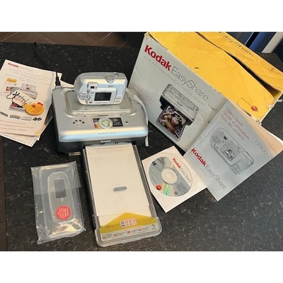 Kodak EasyShare Printer Dock Easy Share Cx 7300 Camera Cords Manual Paper Bundle - Image 1 of 4