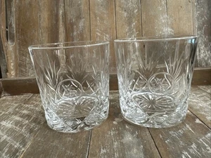 Bicchieri Woodford Reserve Bourbon Whiskey Rocks - WR Crystal Lowball nuovo set 2 - Foto 1 di 4