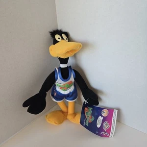 Warner Bros Space Jam McDonalds Plush Daffy Duck 1996 9” Looney Tunes With Tag - Picture 1 of 5