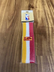 Hawks? Red/White/Yellow Headband NBA Basketball NEW - Hardwood Classics - Picture 1 of 4