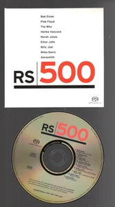 RS500 Super Audio CD PROMO SACD MUSIC Bob Dylan, Pink Floyd, The Who, Elton John - Imagen 1 de 2