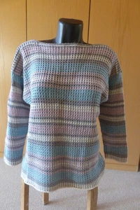DAMEN Pullover - Unikat - Selbstgestrickt - Größe siehe Beschreibung - - Bild 1 von 3