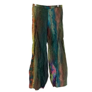 Bryn Walker Nwt Medina Taffeta Nebulosa Lantern Ankle Pull On Pants XS/S - Picture 1 of 11