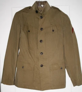 WW1 US Army Original Jacke Uniform Tunika datiert 1918 Größe S MUST SEE ZUSTAND - Bild 1 von 17