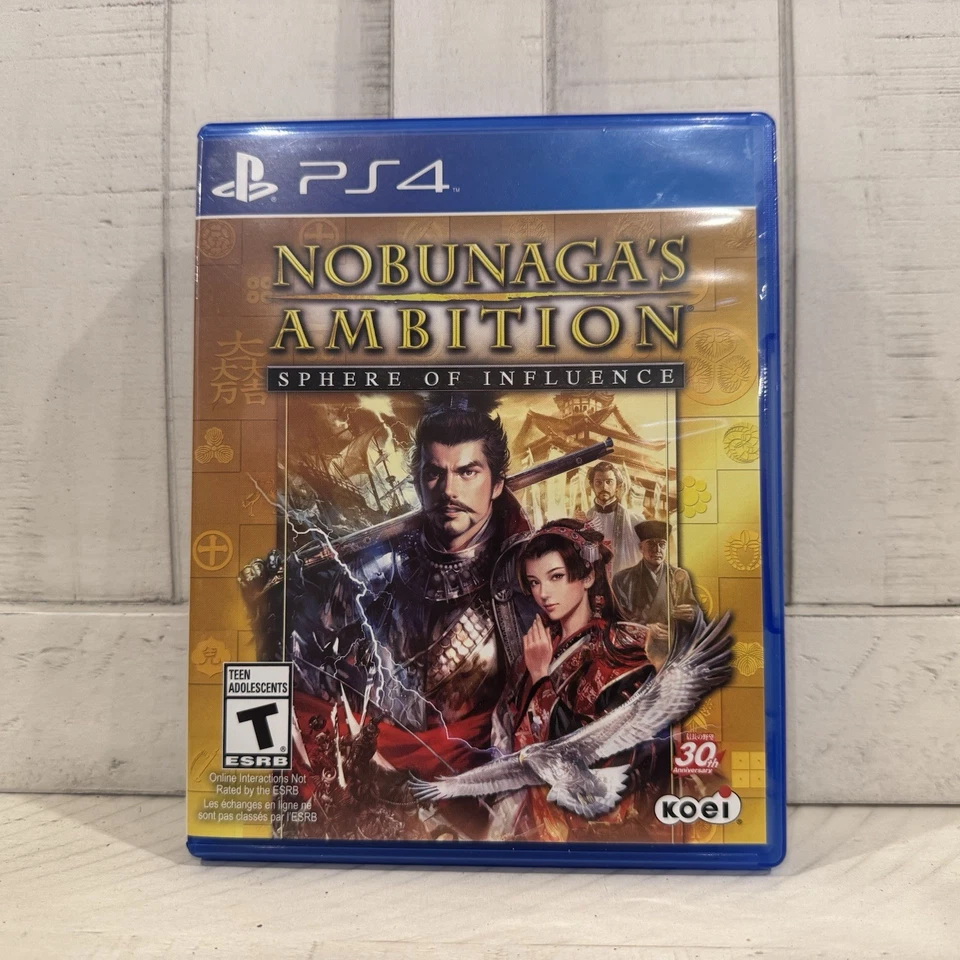 Nobunaga's Ambition: Sphere of Influence (Sony PlayStation 4, 2015) - Image 1 of 2